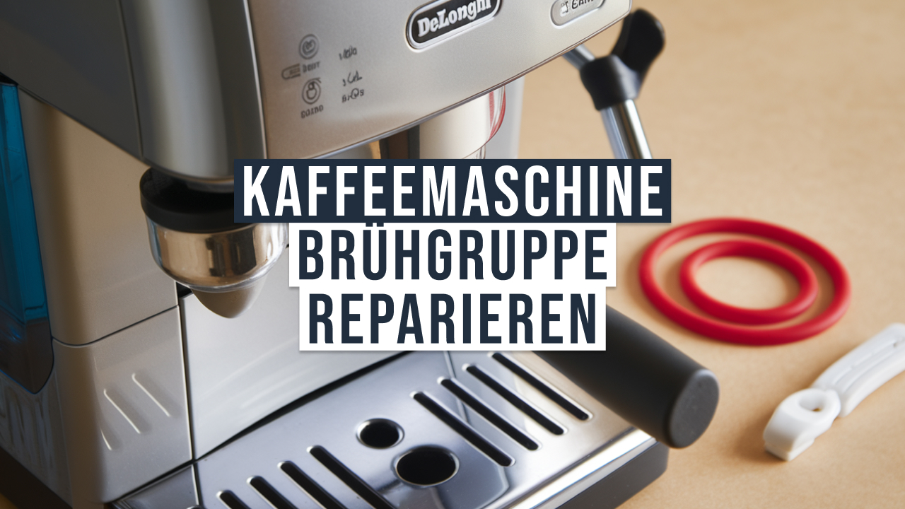 DeLonghi ESAM Brühgruppe - reparieren - pflegen